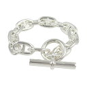 エルメス HERMES シェーヌダンクルTGM ブレスレット 13コマ ブレスレット アクセサリー シルバー925 メンズ レディース シルバー系 【中古】