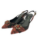 ドルチェアンドガッバーナ DOLCE & GABBANA パンプス パンプス 靴 レディース レッド系 【中古】