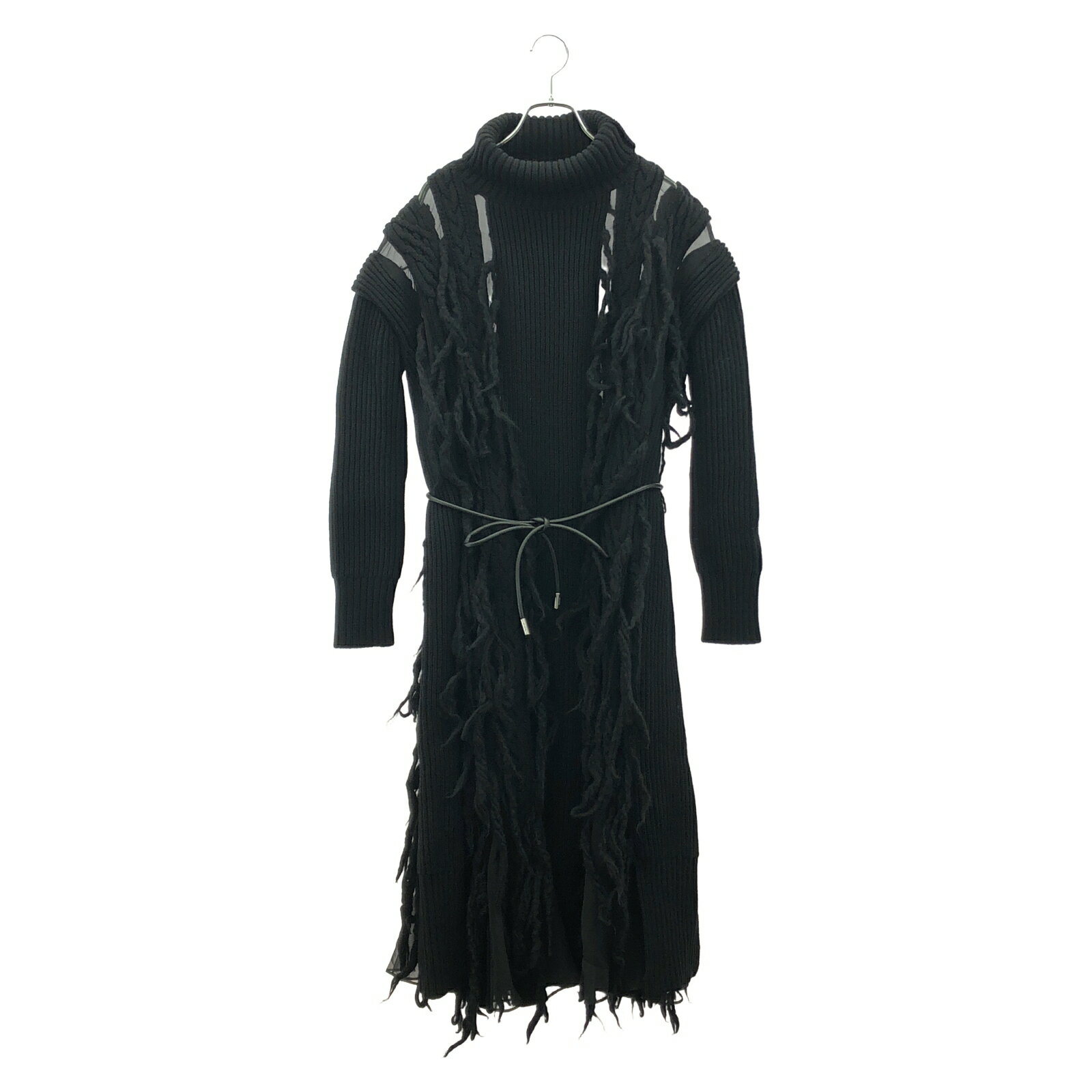 人気【sacai】サカイ ニットドレス WHITE×BLACK NAVY×KAHKI 楽天市場】ニットドレス sacaiの通販