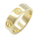 \15%OFFクーポン対象/カルティエ CARTIER ラブリング リング・指輪 ジュエリー K18(イエローゴールド) メンズ レディース ゴールド系 【中古...