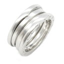 \10%OFFクーポン対象/ブルガリ BVLGARI B-zero1 ビーゼロワン リング 3バンド リング・指輪 ジュエリー K18WG(ホワイトゴールド) ...