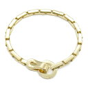 カルティエ CARTIER アグラフ ブレスレット ブレスレット アクセサリー K18(イエローゴールド) レディース ゴールド系 【中古】