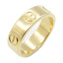 \15%OFFクーポン対象/カルティエ CARTIER ラブリング リング・指輪 ジュエリー K18(イエローゴールド) メンズ レディース ゴールド系 【中古...