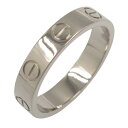 カルティエ CARTIER ミニラブリング リング・指輪 ジュエリー K18WG(ホワイトゴールド) レディース シルバー系 【中古】