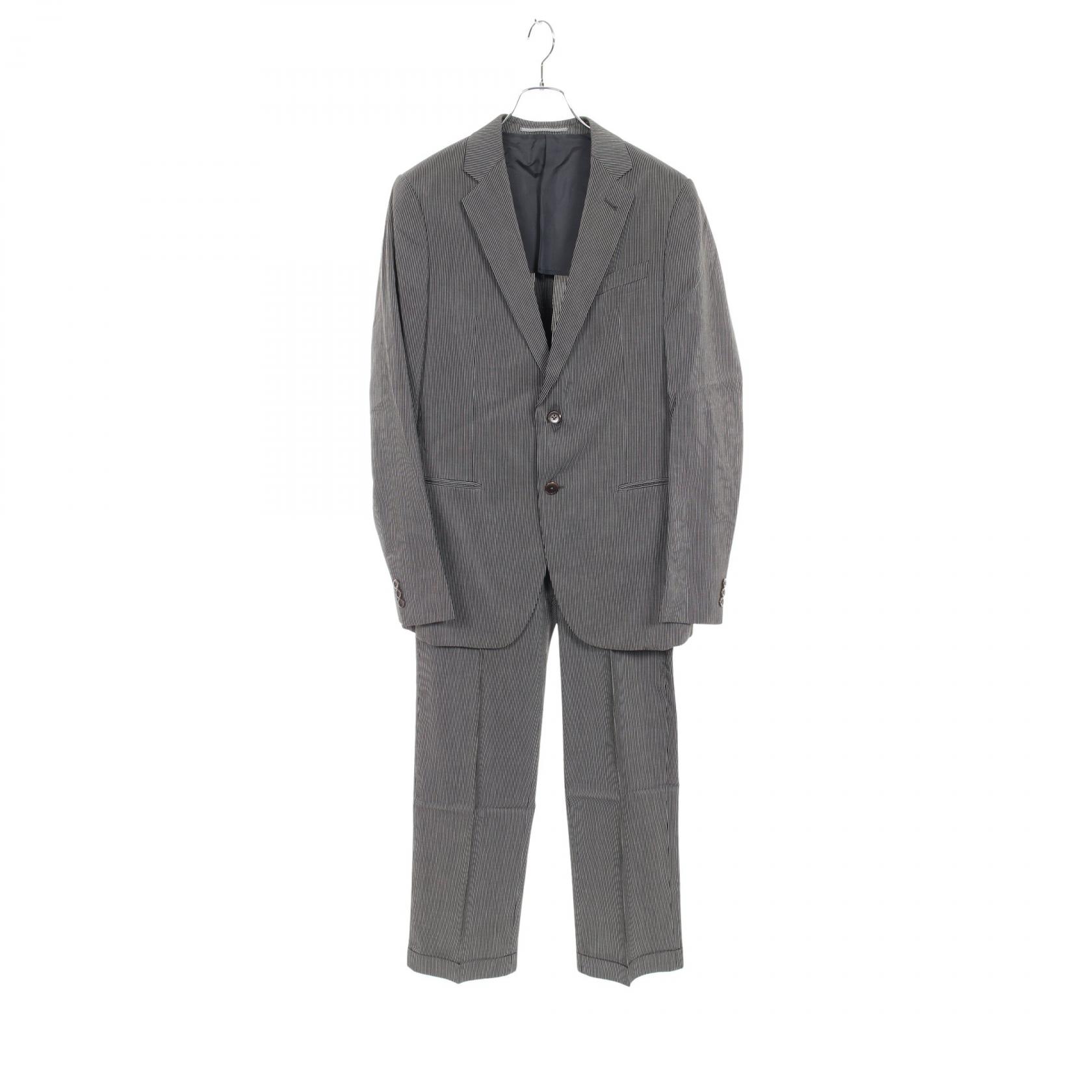 アルマーニコレッツォーニ ARMANI COLLEZIONI スーツ 衣料品 コットン レーヨン メンズ グレー系 / ブラック系 【中古】