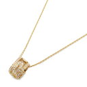 【5%OFFクーポン対象】ブルガリ BVLGARI オープンパレンテシ ダイヤ ネックレス ネックレス ジュエリー K18PG(ピンクゴールド) ダイヤモンド ...
