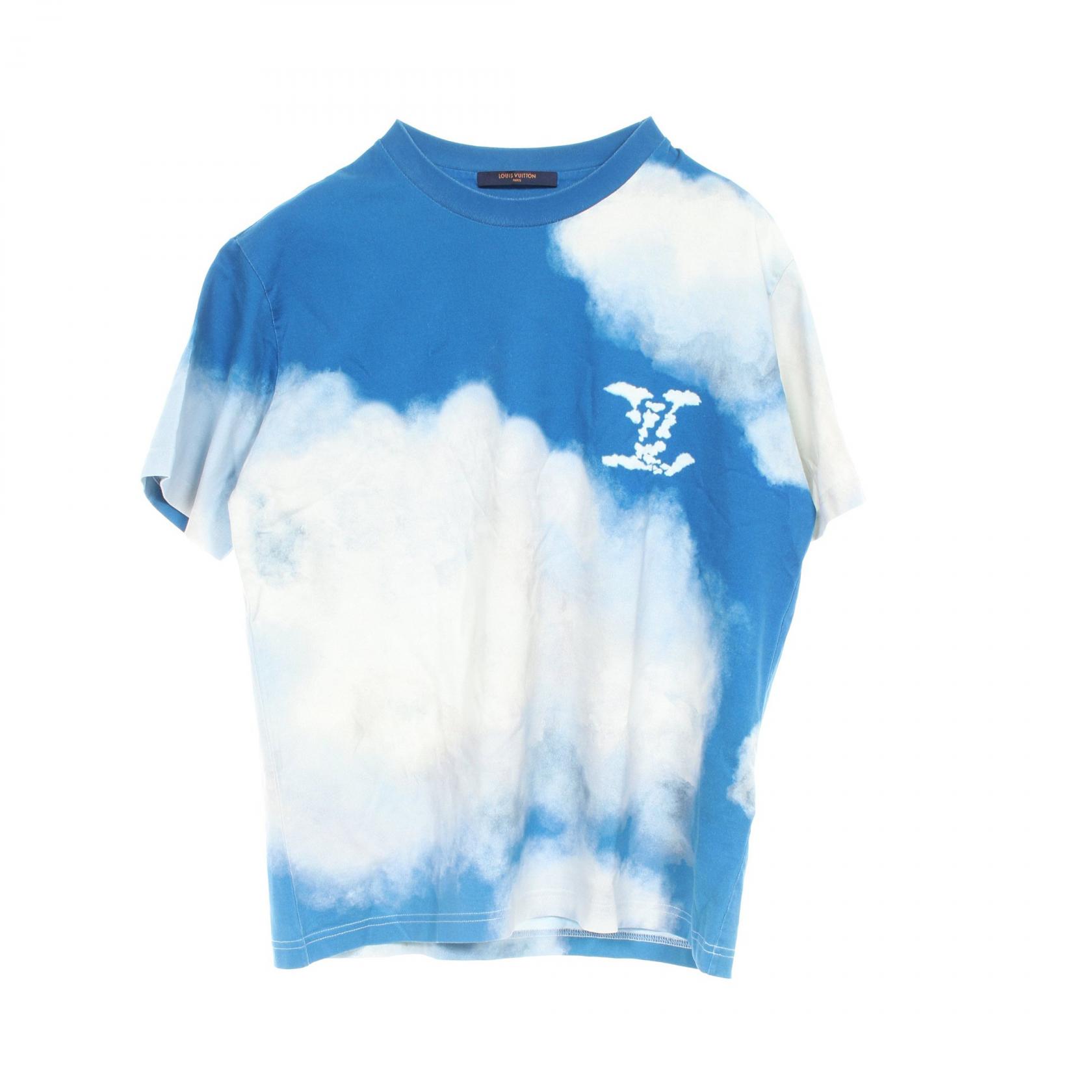 【着回し力バツグン♡】ルイヴィトン ロゴTシャツ 楽天市場】ブルー(ブランドルイ・ヴィトン)(Tシャツ