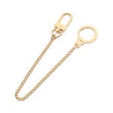 ルイ・ヴィトン LOUIS VUITTON シェンヌ アノクレ キーリング キーホルダー アクセサリー GP メンズ レディース ゴールド系 M58021 【中...