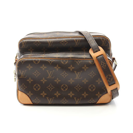 ルイ・ヴィトン LOUIS VUITTON ナイル ショルダーバッグ バッグ PVCコーティングキャンバス レザー モノグラム レディース ブラウン系 M45244 【中古】 ルイ・ヴィトン LOUIS VUITTON ナイル ショルダーバッグ バッグ PVCコーティングキャンバス レザー モノグラム レディース ブラウン系 M45244 【中古】