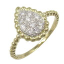 ジュエリー JEWELRY ダイヤモンド リング リング・指輪 ジュエリー K18(イエローゴールド) ダイヤモンド レディース クリア系 ダイヤ 2.9g 【中古】