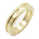 ブルガリ BVLGARI B-zero1 ビーゼロワン リング 1バンド リング・指輪 ジュエリー K18(イエローゴールド) メンズ レディース ゴールド系 【中古】