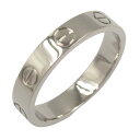 カルティエ CARTIER ラブリング リング・指輪 ジュエリー K18WG(ホワイトゴールド) メンズ レディース シルバー系 【中古】