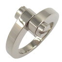 カルティエ CARTIER メノットリング リング・指輪 ジュエリー K18WG(ホワイトゴールド) メンズ レディース シルバー系 【中古】