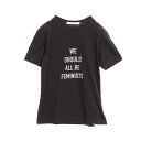 ディオール Dior カットソー 衣料品 トップス コットン レディース ブラック系 213T03TA001 【中古】
