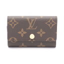ルイ・ヴィトン LOUIS VUITTON ミュルティクレ6 キーケース アクセサリー PVCコーティングキャンバス モノグラム メンズ レディース ブラウン系...