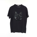 モンクレール MONCLER ラバーロゴ カットソー 衣料品 トップス コットン メンズ ネイビー系 8C7E120 【中古】(4)