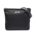 グッチ GUCCI GG柄 ショルダーバッグ バッグ ナイロン レザー レディース ブラック系 314529 【中古】(4)