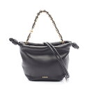 ロエベ LOEWE フラメンコパース バッグ ミニ ハンドバッグ バッグ レザー レディース ブラック系 A914CBPX031100 【新品】