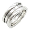 ブルガリ BVLGARI B-zero1 ビーゼロワン リング 3バンド リング・指輪 ジュエリー K18WG(ホワイトゴールド) メンズ レディース ゴールド系 【中古】