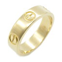 カルティエ CARTIER ラブリング リング・指輪 ジュエリー K18(イエローゴールド) メンズ レディース ゴールド系 【中古】