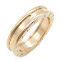 ブルガリ BVLGARI B-zero1 ビーゼロワン リング 1バンド リング・指輪 ジュエリー K18PG(ピンクゴールド) メンズ レディース ゴールド系 【中古】
