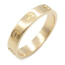 カルティエ CARTIER ミニラブリング リング・指輪 ジュエリー K18PG(ピンクゴールド) メンズ レディース ゴールド系 【中古】