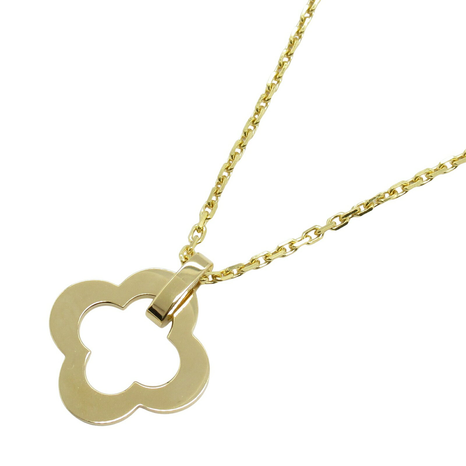 ヴァンクリーフ＆アーペル Van Cleef & Arpels ビザンチンアルハンブラ ネックレス ネックレス ジュエリー K18（イエローゴールド） レディース ゴールド系 【中古】のサムネイル