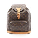 ルイ・ヴィトン LOUIS VUITTON モンスリGM リュックサック バックパック バッグ PVCコーティングキャンバス レザー モノグラム レディース ブ...
