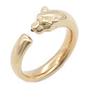 【5%OFFクーポン対象】カルティエ CARTIER パンテール リング オニキス ツァボライト リング・指輪 ジュエリー K18PG(ピンクゴールド) ツァボ...