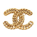 シャネル CHANEL ココマーク ブローチ アクセサリー GP(ゴールドメッキ) レディース ゴールド系 【中古】