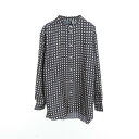 ポロ・ラルフローレン POLO RALPH LAUREN 衣料品 トップス シルク レディース ネイビー系 / アイボリー系 【中古】