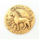 【10%OFFクーポン対象】シャネル CHANEL ココマーク ブローチ アクセサリー GP(ゴールドメッキ) レディース ゴールド系 【中古】