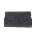 【最大4万円OFFクーポン対象】ルイ・ヴィトン LOUIS VUITTON アールデコ セカンドバッグ クラッチバッグ バッグ レザー エピ レディース ブラック系 M52632 【中古】
