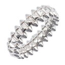 【5%OFFクーポン対象】カルティエ CARTIER クラッシュドゥ カルティエ リング リング・指輪 ジュエリー K18WG(ホワイトゴールド) メンズ レデ...