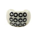 シャネル CHANEL COCO ココ リング・指輪 ジュエリー プラスチック レディース ホワイト系 / ブラック系 【中古】