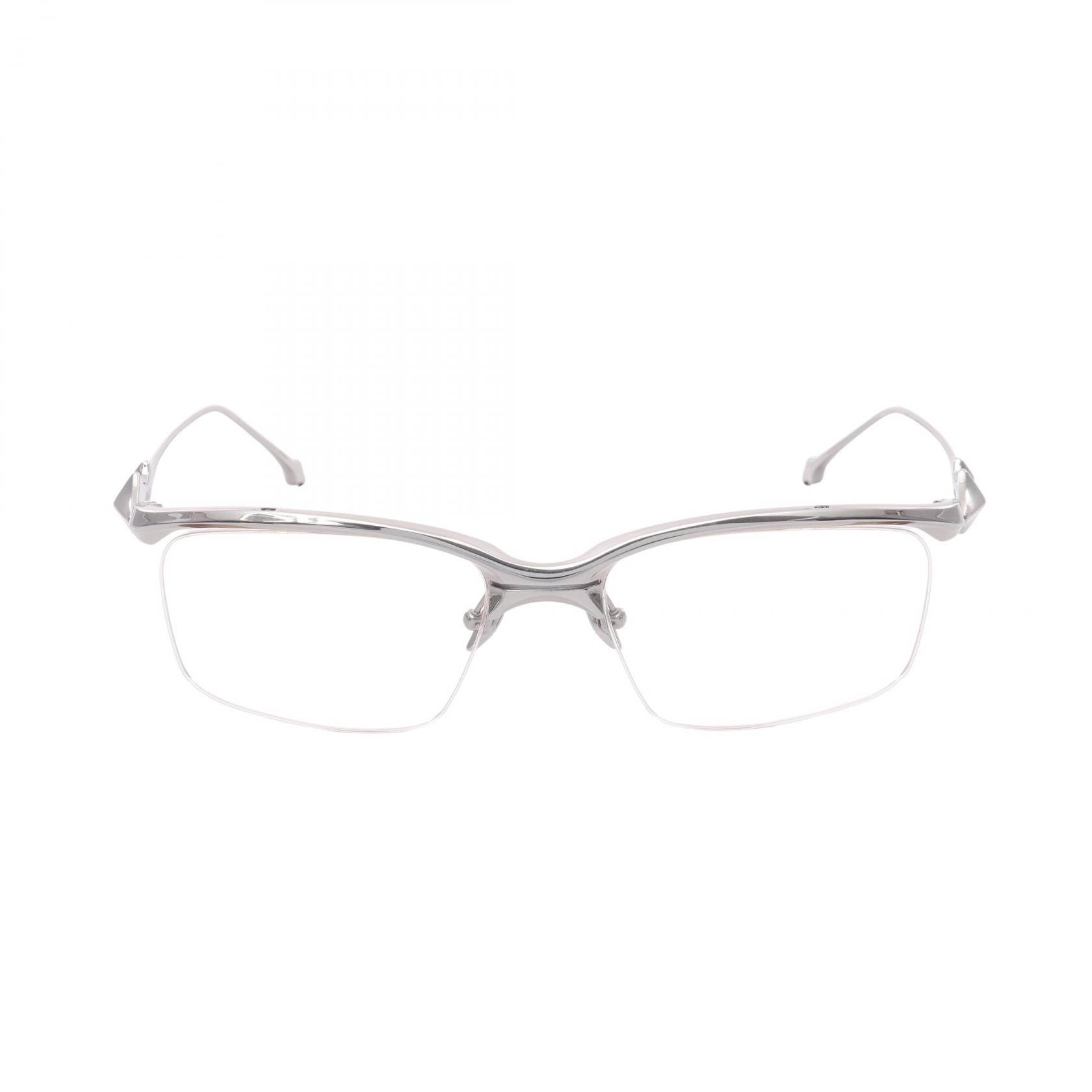 ジェントルモンスター GENTLE MONSTER Kro 02 メガネ 衣料品 メタル レディース シルバー系 【中古】