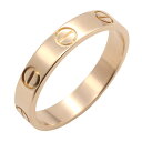 カルティエ CARTIER ミニラブ リング リング・指輪 ジュエリー K18PG(ピンクゴールド) レディース ゴールド系 【中古】
