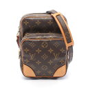 【最大4万円OFFクーポン対象】ルイ・ヴィトン LOUIS VUITTON アマゾン ショルダーバッグ バッグ PVCコーティングキャンバス レザー モノグラム レディース ブラウン系 M45236 【中古】