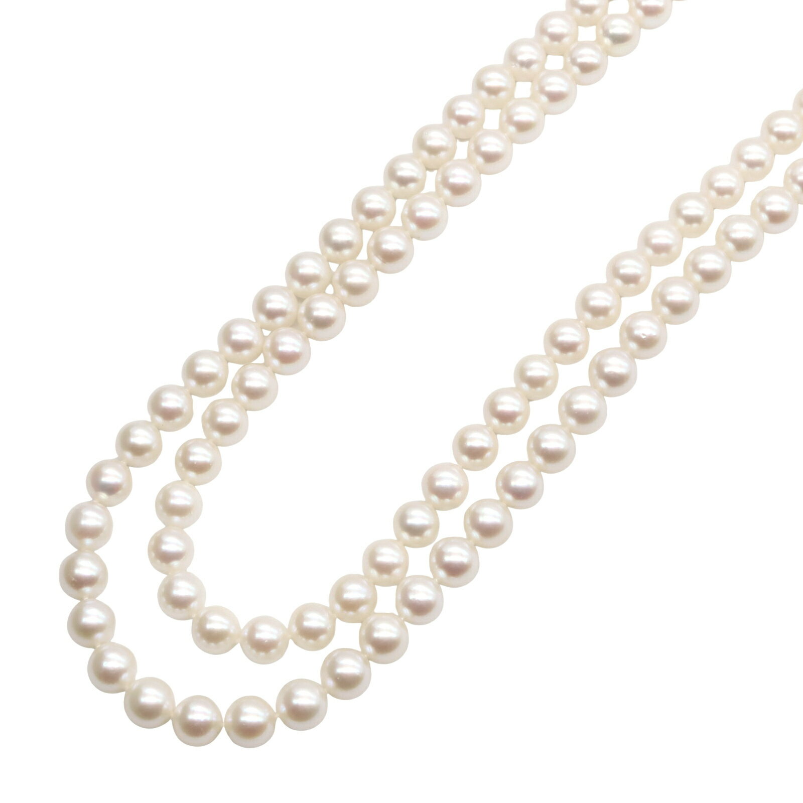 タサキ TASAKI ロング パール ネックレス ネックレス ジュエリー シルバー925 パール レディース ホワイト系 【中古】のサムネイル