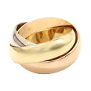 【5%OFFクーポン対象】カルティエ CARTIER トリニティリング リング・指輪 ジュエリー K18(イエローゴールド) K18WG(ホワイトゴールド) K...