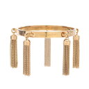 【最大4万円OFFクーポン対象】バーバリープローサム Burberry Prorsum フリンジ タッセル バングル アクセサリー GP(ゴールドメッキ) レディース ゴールド系 【中古】