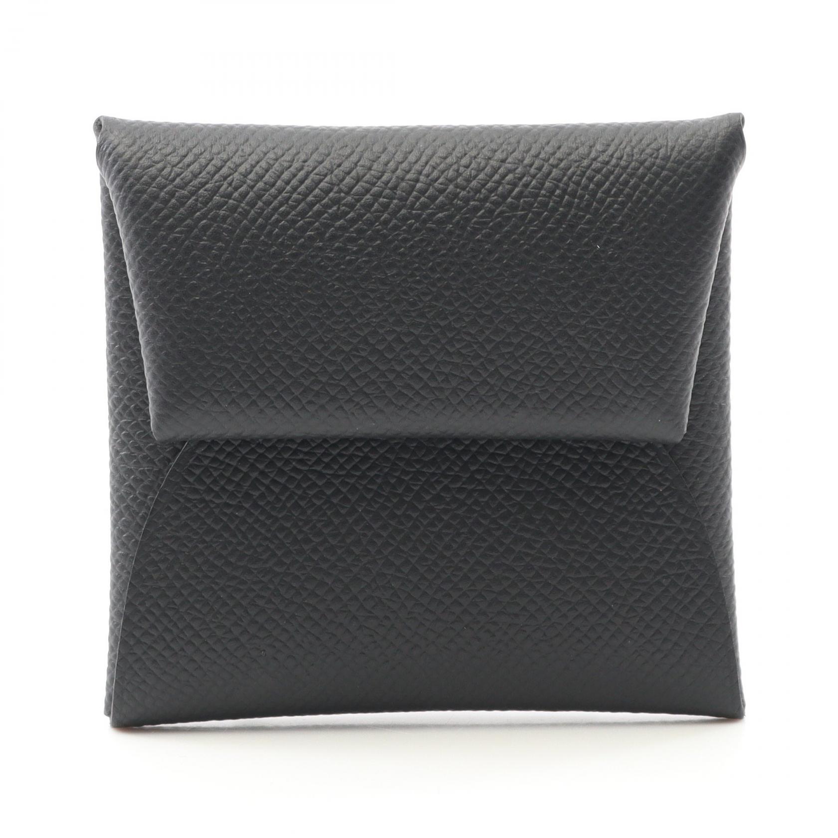 ◆全品5%OFFクーポン対象◆エルメス HERMES カルヴィ コインケース 財布 ヴォーエプソン ヴォーエプソン レディース ブラック系 【中古】