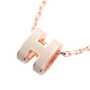 【最大4万円OFFクーポン対象】エルメス HERMES MINI POP H ミニポップアッシュ ネックレス ジュエリー GP(ゴールドメッキ) レディース ゴールド系 / ベージュ系 【中古】