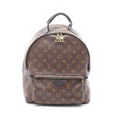 【最大4万円OFFクーポン対象】ルイ・ヴィトン LOUIS VUITTON パームスプリングス バックパック MM リュックサック バックパック バッグ PVCコーティングキャンバス レザー モノグラム レディース ブラウン系 / ブラック系 M44874 【中古】