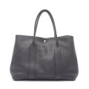 【最大4万円OFFクーポン対象】エルメス HERMES ガーデンパーティPM トートバッグ バッグ トリヨンクレマンス トリヨンクレマンス レディース ブラック系 【中古】