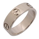 \10%OFFクーポン対象/カルティエ CARTIER ラブリング リング・指輪 ジュエリー K18WG(ホワイトゴールド) メンズ レディース シルバー系 【...