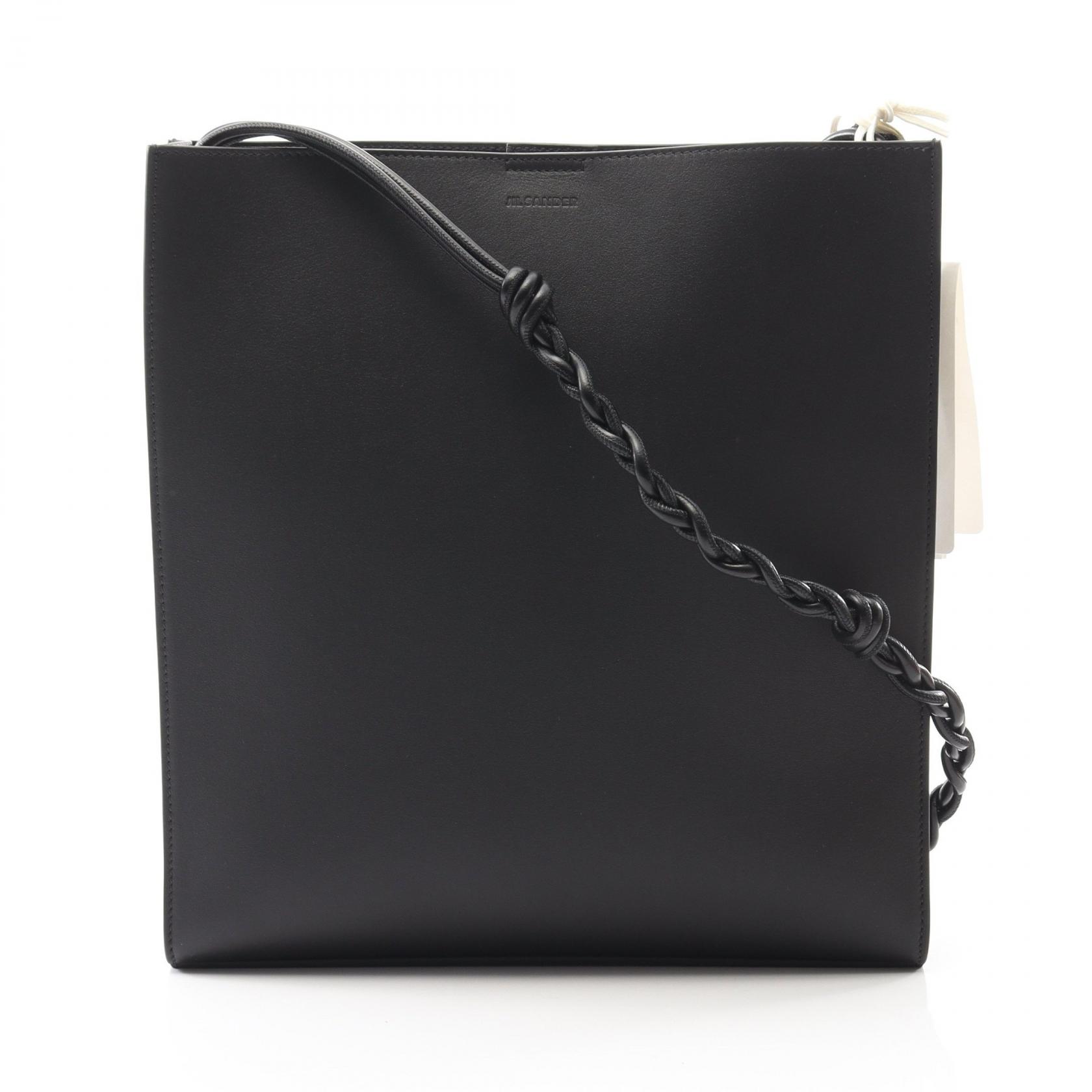 ≪全品5%OFFクーポン対象≫ジルサンダー JIL SANDER TANGLE MEDIUM タングル ミディアム ショルダーバッグ バッグ レザー レディース ブラック系 J25WG0002P5995001 【新品】