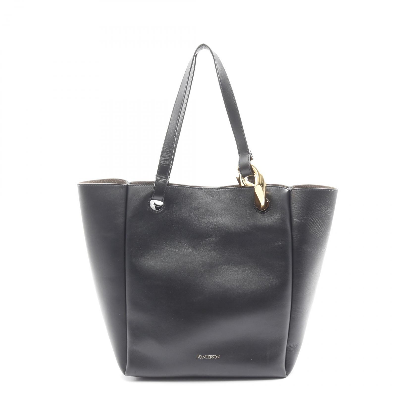 ＼20%OFFクーポン対象／ジェイダブリューアンダーソン JW Anderson トートバッグ バッグ レザー レディース ブラック系 HB0547LA0232 【中古】