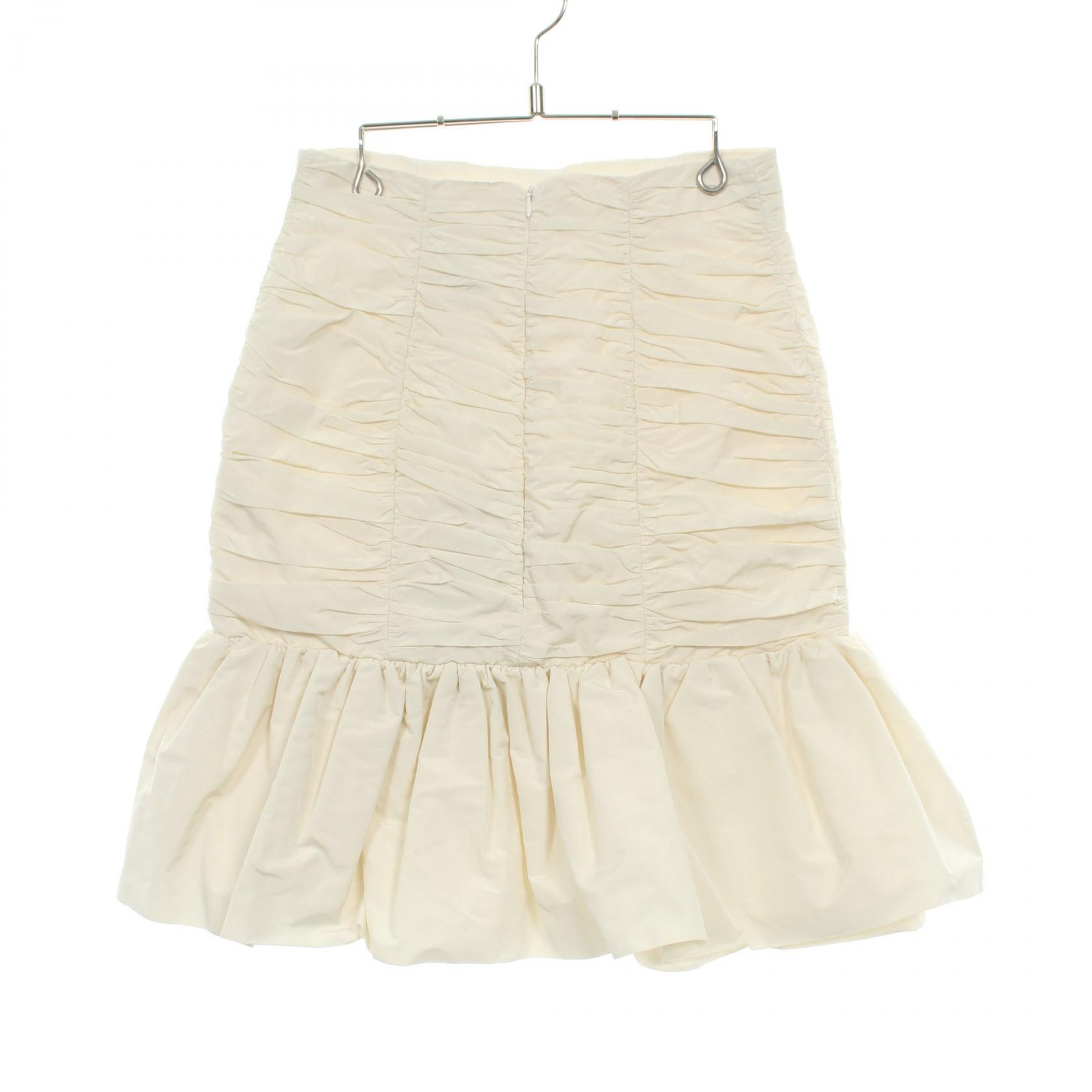 Mike Museumの＼10%OFFクーポン対象／パトゥ PATOU MINI BLOOM SKIRT スカート 衣料品 ボトムス ポリエステル レディース アイボリー系 SK0410011007W 【中古】｜アングル2