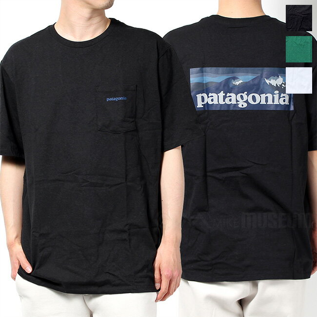 patagonia ѥ˥ T Ⱦµ  ܡɥ硼  ݥå 쥹ݥ󥷥ӥƥ BOARDSHORT LOGO POCKET RESPONSIBILI-TEE 37655 ڥƥ